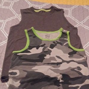 2 boys size 8 tank tops